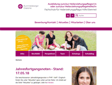 Tablet Screenshot of fachschule-hep.de